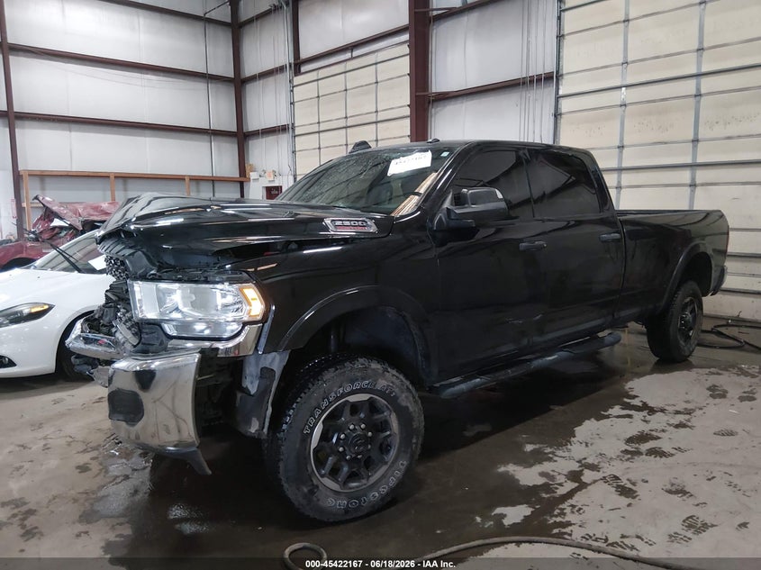 Vin: 3c6ur5hj3mg532014, lot: 45920218, ram 2500 tradesman  4x4 8' box 20212