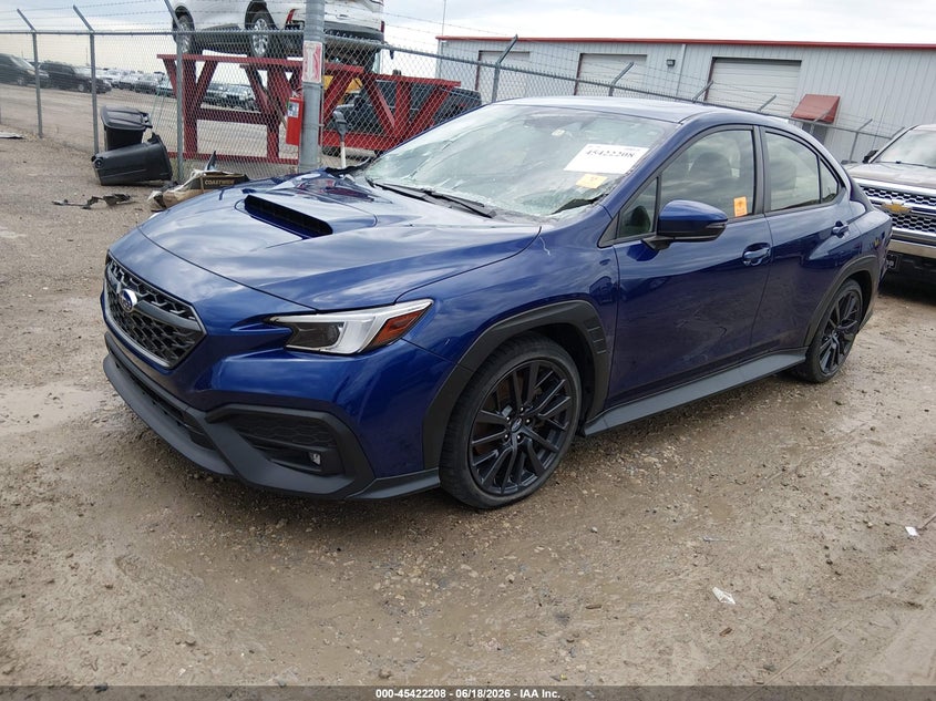 Vin: jf1vban6xn8031631, lot: 45920258, subaru wrx limited 20222