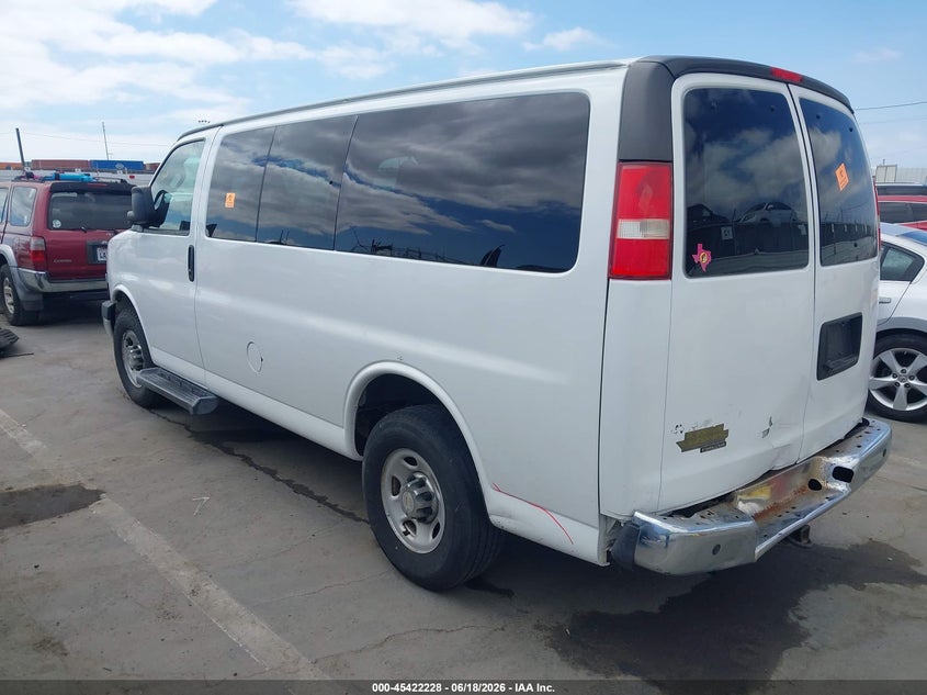 Vin: 1gbwgffg9g1262640, lot: 45920279, chevrolet express 2500 lt 20163