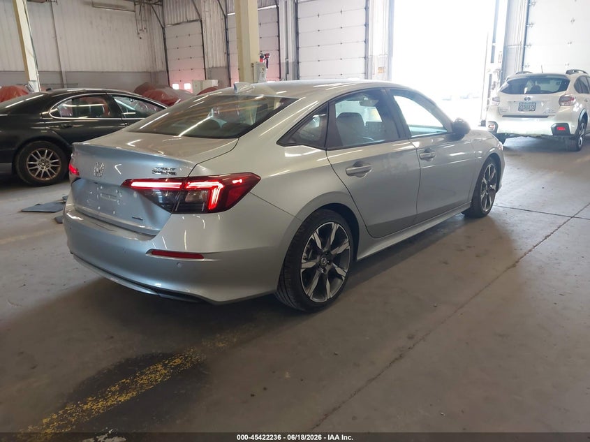 VIN 2HGFE4F83SH318422 2025 HONDA CIVIC HYBRID SPORT/SPORT TOURING