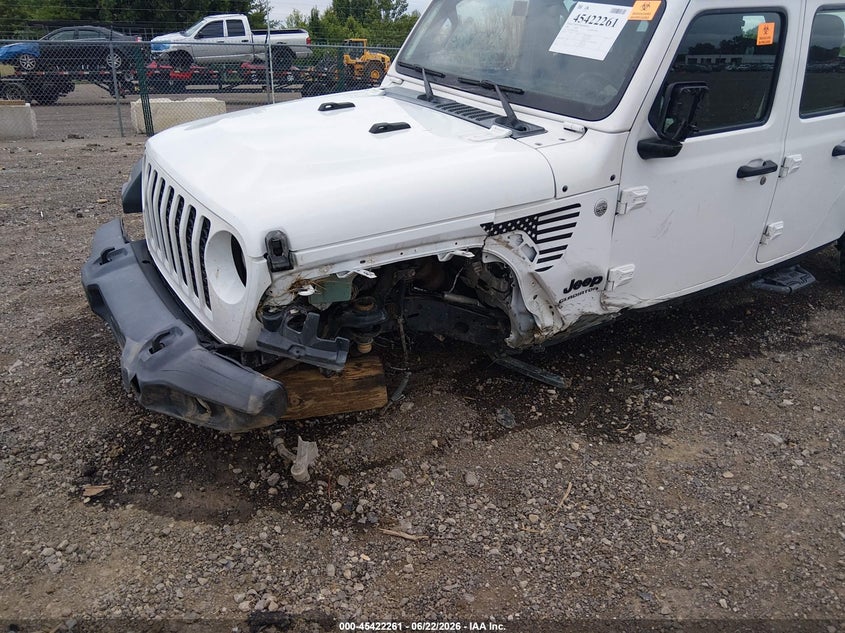 2020 Jeep Gladiator Sport 4X4 VIN: 1C6HJTAG0LL164940 Lot: 45422261