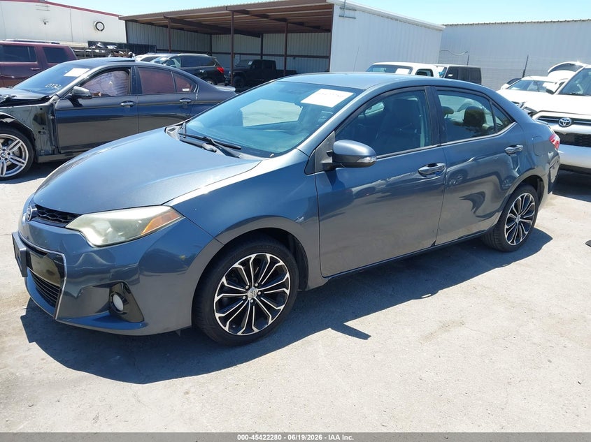 5YFBURHE3EP064368 2014 TOYOTA COROLLA S PLUS photo 1