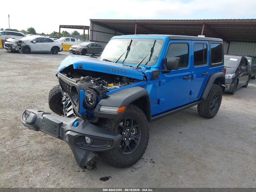 2024 JEEP WRANGLER 4XE auction photo 2