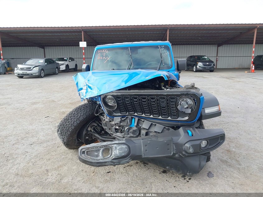 2024 JEEP WRANGLER 4XE auction photo 6