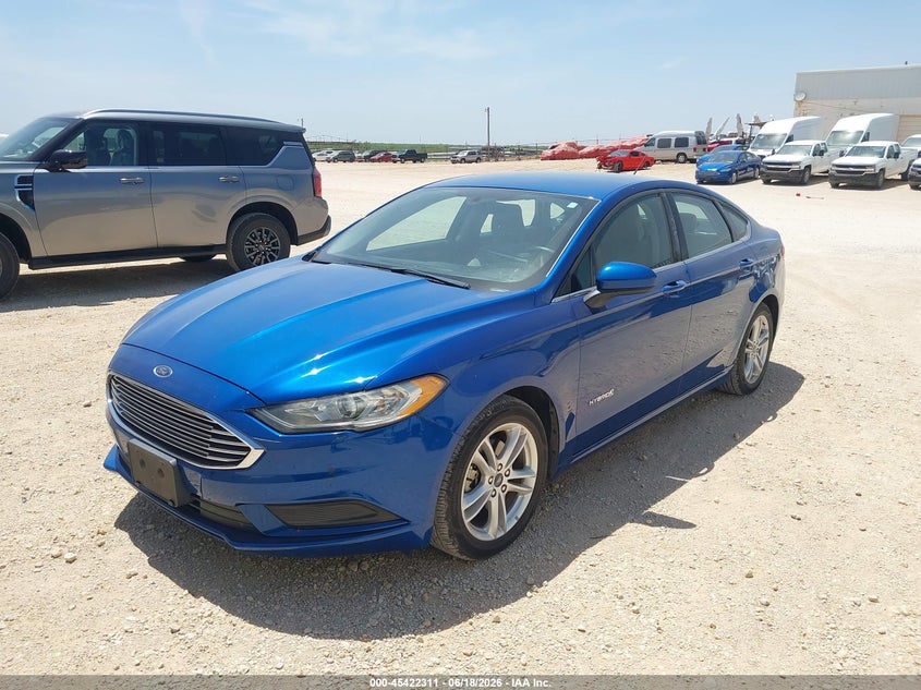 2018 FORD FUSION HYBRID auction photo 2