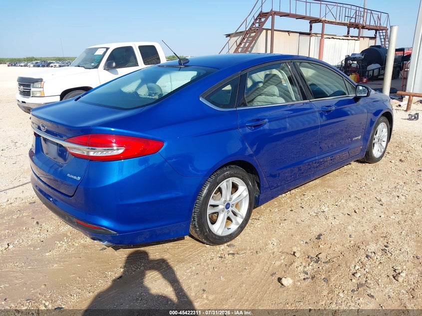2018 FORD FUSION HYBRID auction photo 4