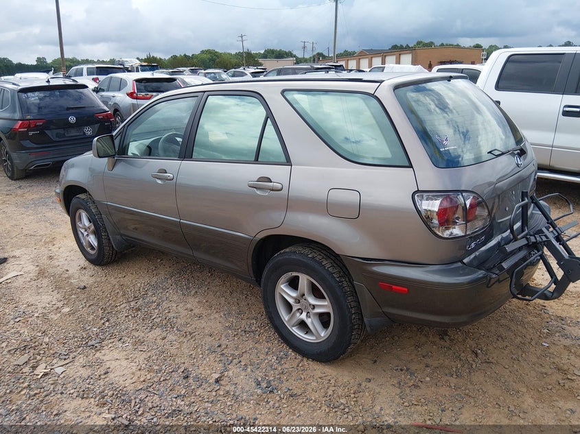 2000 LEXUS RX SPORT UTILITY VEHICLE 3.0L V-6 DOHC, VVT, 220HP