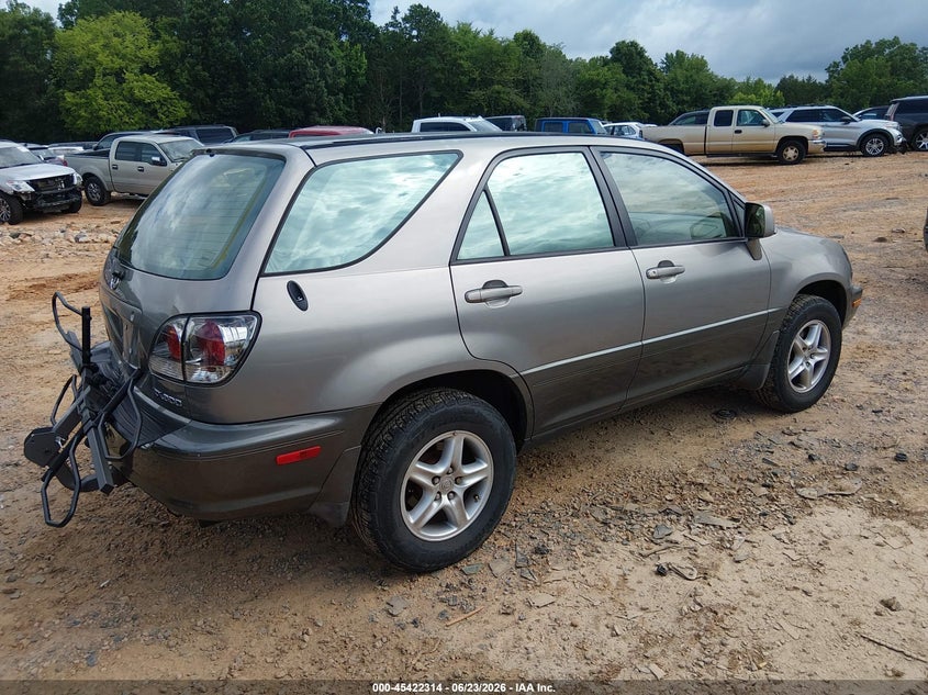 2000 LEXUS RX SPORT UTILITY VEHICLE 3.0L V-6 DOHC, VVT, 220HP