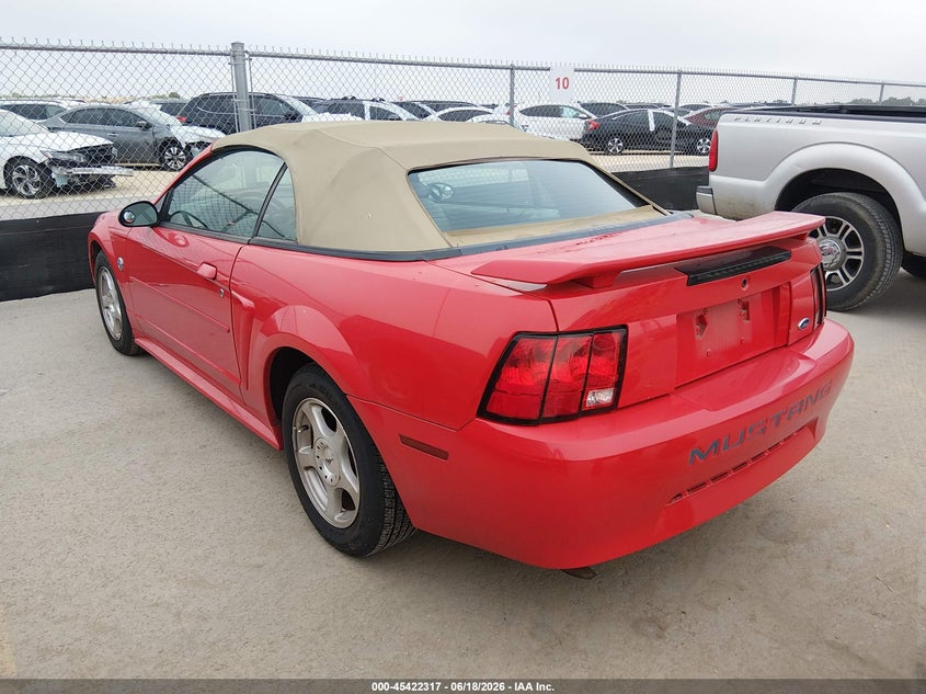 2004 FORD MUSTANG CABRIO 3.8L V-6 190HP
