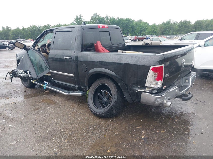 Vin: 1c6rr7nt7hs816512, lot: 45920395, ram 1500 laramie  4x4 5'7 box 20173