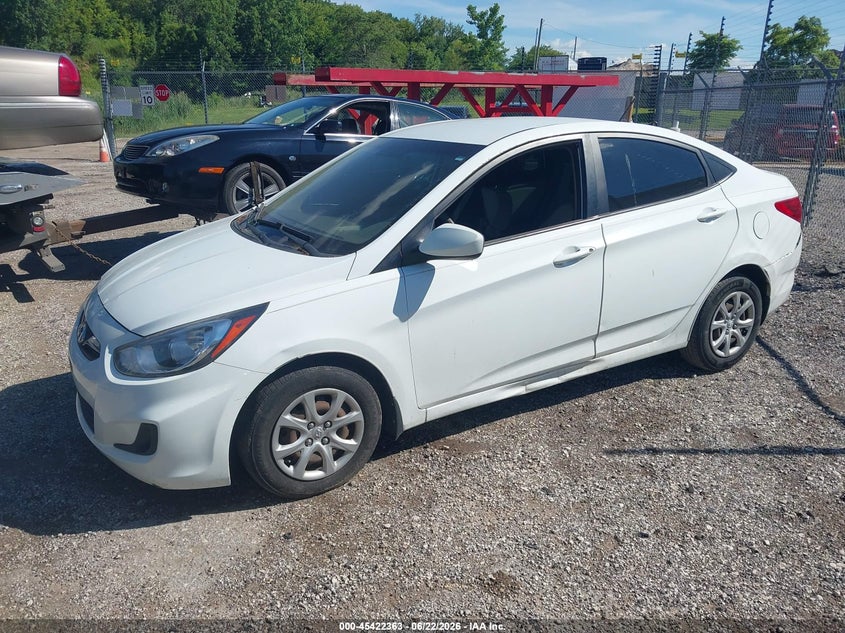 2012 Hyundai Accent Gls KMHCT4AE6CU208320 photo 1