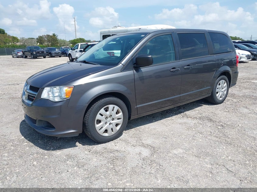 2018 Dodge Caravan, Обычный износ, IAAI, VIN 2C4RDGBG0JR339928 — фото 2