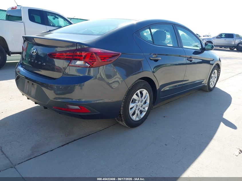 2020 HYUNDAI ELANTRA auction photo 4