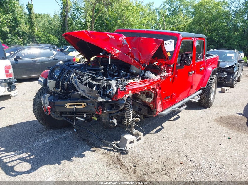 Vin: 1c6hjtag1nl141623, lot: 45920471, jeep gladiator altitude 4x4 20222
