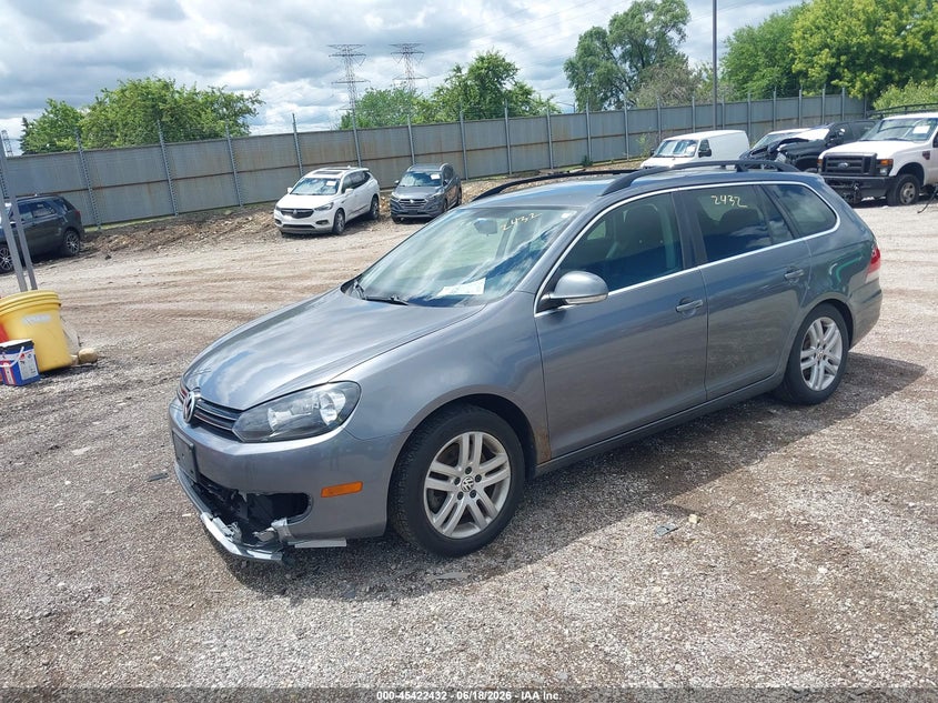2014 Volkswagen Jetta Sportwagen 2.0l Tdi 3VWPL7AJ4EM602293 photo 1