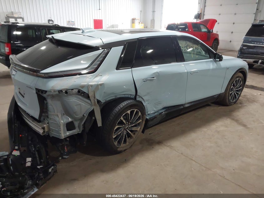 Vin: 1gykptrl9rz140814, lot: 45920488, cadillac lyriq sport w/1sf 20244