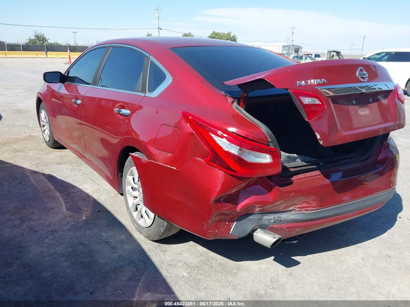 Vin: 1n4al3ap2gc217508, lot: 45920502, nissan altima 2.5/2.5 s/2.5 sl/2.5 sr/2.5 sv 20163
