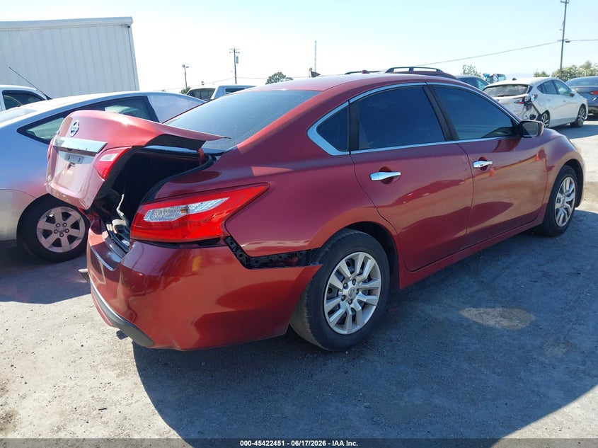 Vin: 1n4al3ap2gc217508, lot: 45920502, nissan altima 2.5/2.5 s/2.5 sl/2.5 sr/2.5 sv 20164
