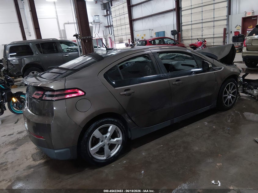 Vin: 1g1rd6e48eu160694, lot: 45920504, chevrolet volt 20144