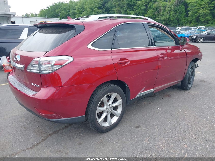 Vin: jtjzk1ba1b2005578, lot: 45920513, lexus rx 350 20114