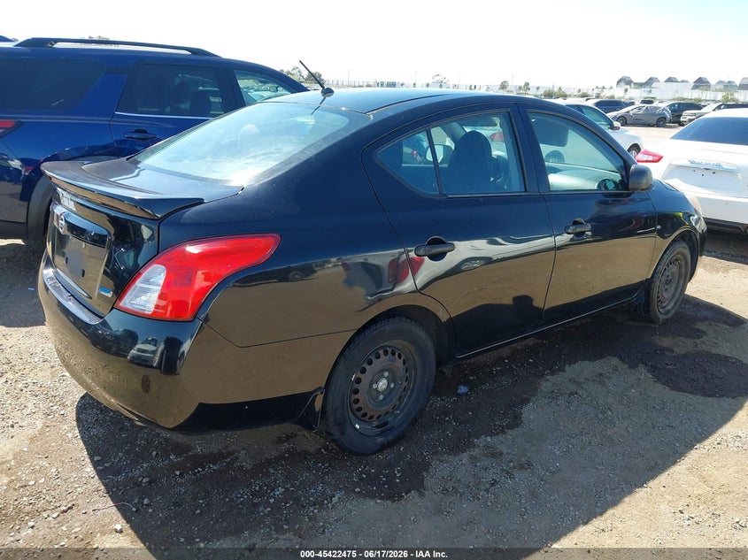 Vin: 3n1cn7ap8el837241, lot: 45920526, nissan versa 1.6 s+ 20144