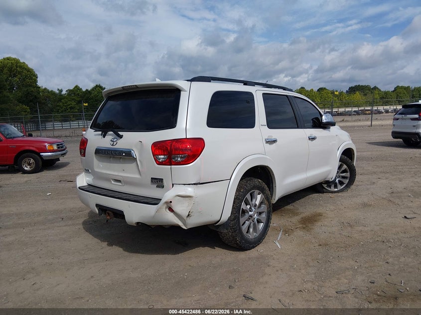 Vin: 5tddw5g13as033228, lot: 45920537, toyota sequoia platinum 5.7l v8 20104