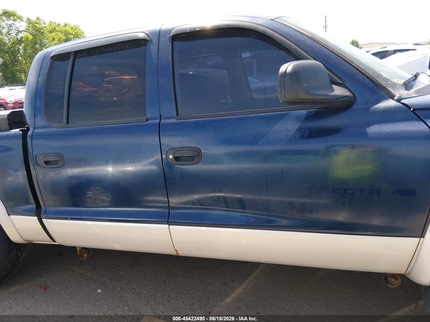 2002 Dodge Dakota Slt VIN: 1B7HG48N82S637151 Lot: 45422490
