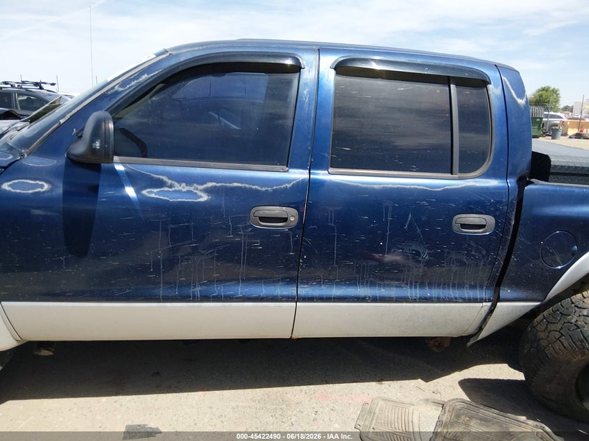 2002 Dodge Dakota Slt VIN: 1B7HG48N82S637151 Lot: 45422490