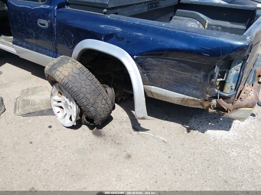 2002 Dodge Dakota Slt VIN: 1B7HG48N82S637151 Lot: 45422490