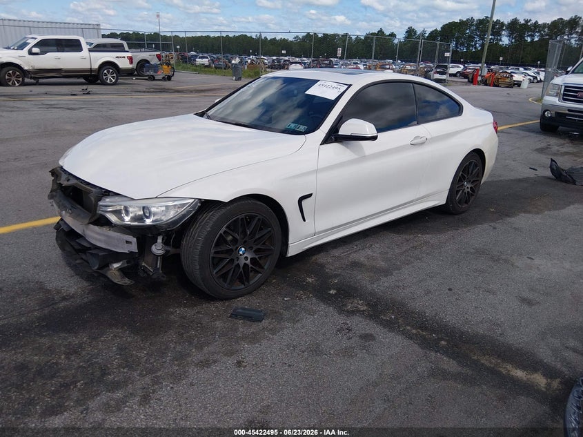 Vin: wba3n7c59fk222755, lot: 45920546, bmw 428i 20152