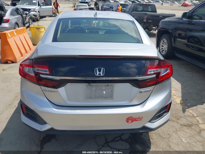 2018 Honda Clarity Plug-In Hybrid VIN: JHMZC5F11JC015620 Lot: 45422515
