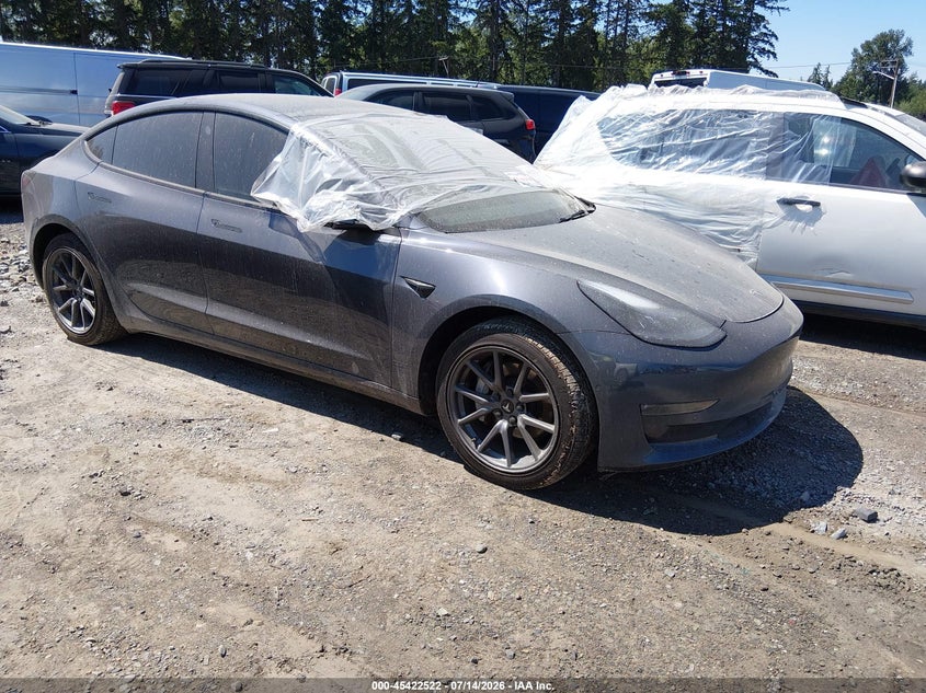 Vin: 5yj3e1eb0nf170883, lot: 45920573, tesla model 3 long range dual motor all-wheel drive 2022 img_1