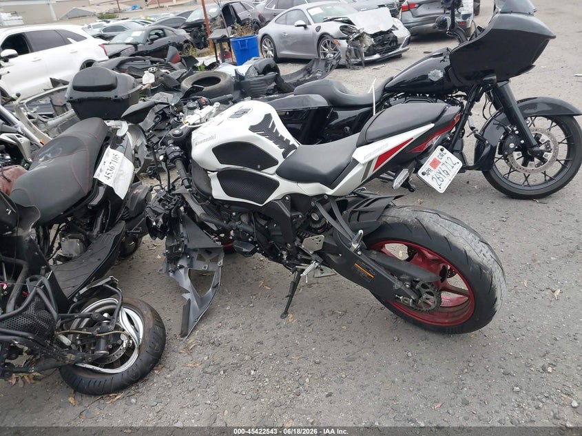 2025 Kawasaki Zx636 K VIN: JKBZXJJ17SA023214 Lot: 45422543