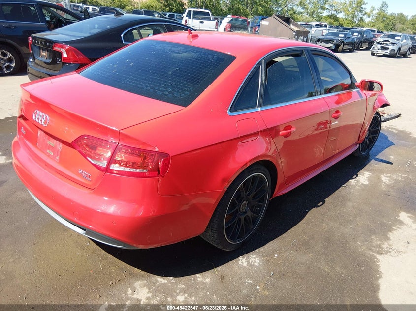 Vin: waumfafl8bn026727, lot: 45920598, audi a4 2.0t premium 20114