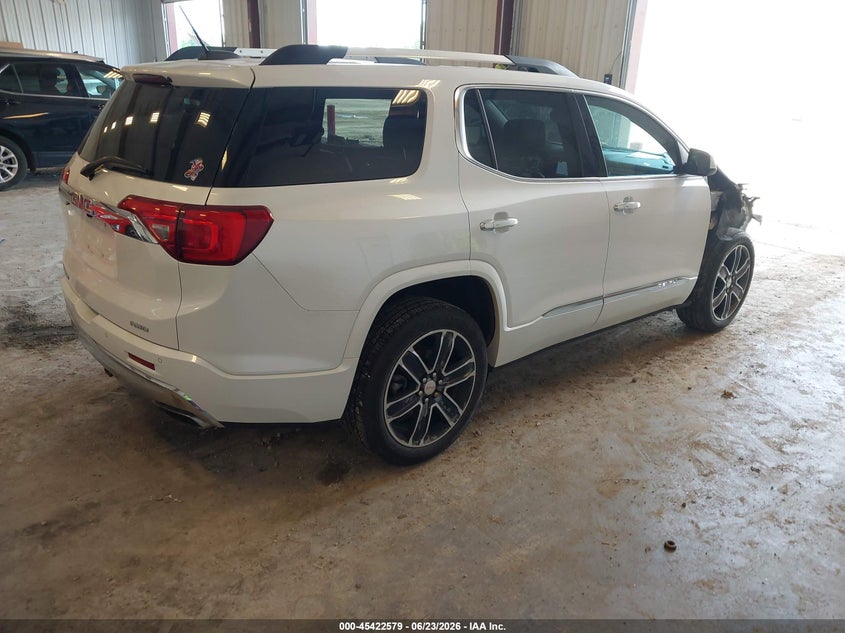 Vin: 1gkknxls3hz184202, lot: 45920630, gmc acadia denali 20174