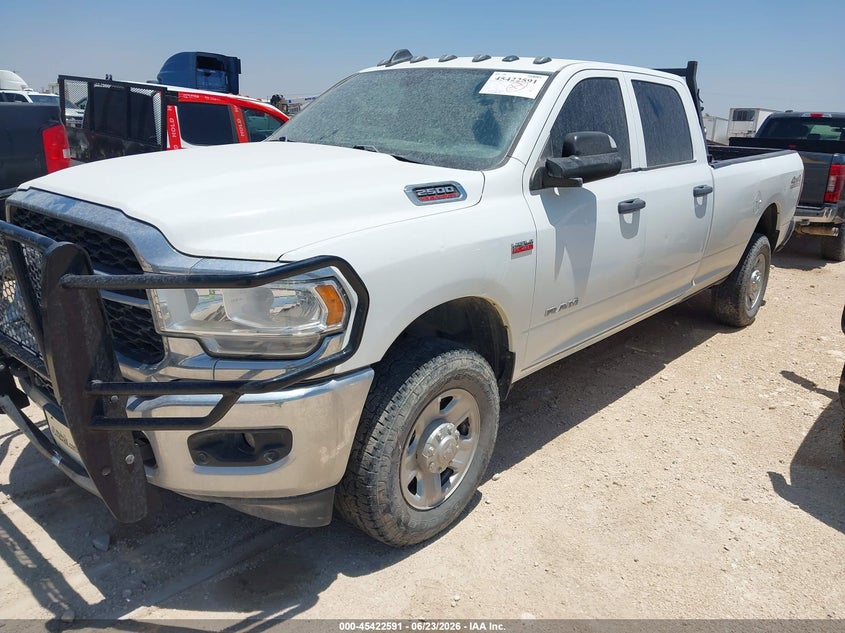 Vin: 3c6ur5hj0ng438285, lot: 45920642, ram 2500 tradesman  4x4 8' box 20222