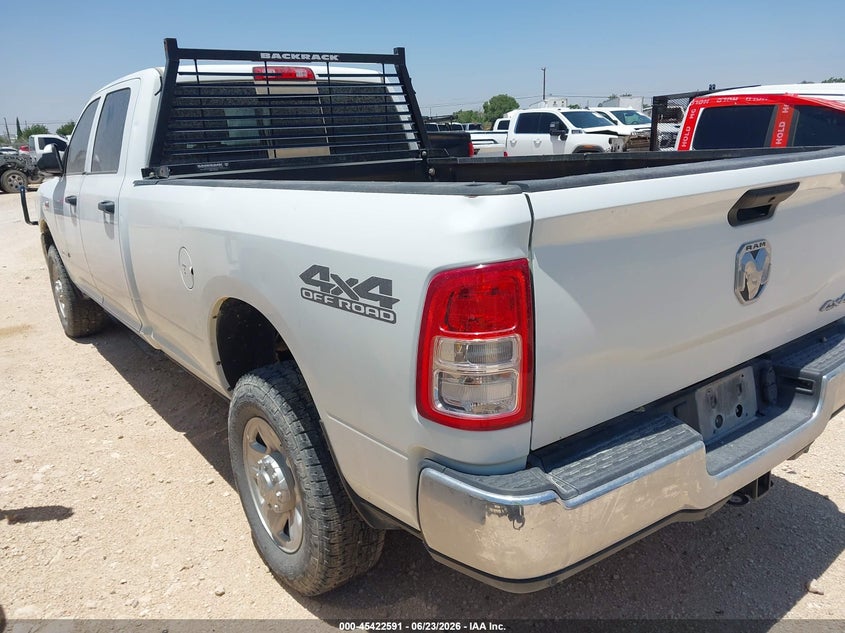 Vin: 3c6ur5hj0ng438285, lot: 45920642, ram 2500 tradesman  4x4 8' box 20223
