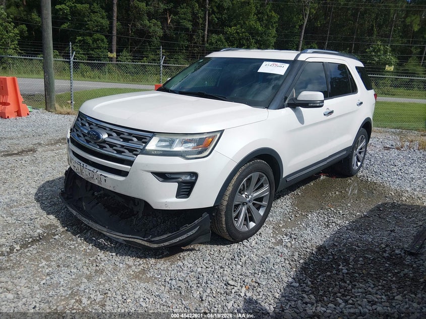 Vin: 1fm5k7f82jga59061, lot: 45920652, ford explorer limited 20182