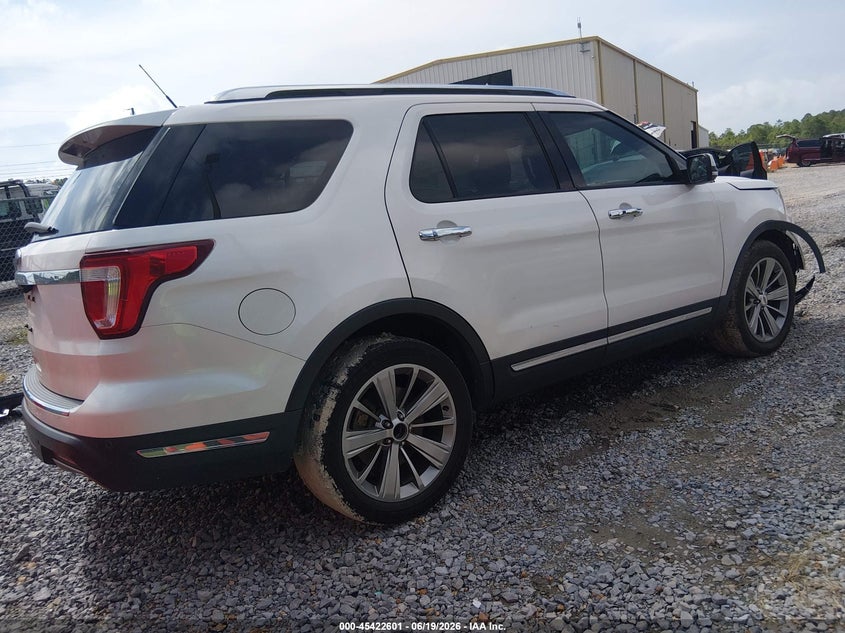 Vin: 1fm5k7f82jga59061, lot: 45920652, ford explorer limited 20184