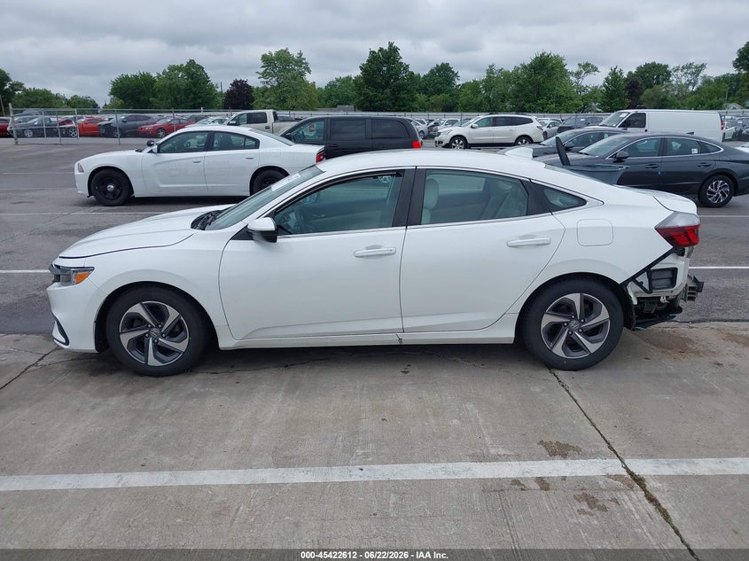 2019 Honda Insight Ex VIN: 19XZE4F54KE005666 Lot: 45422612