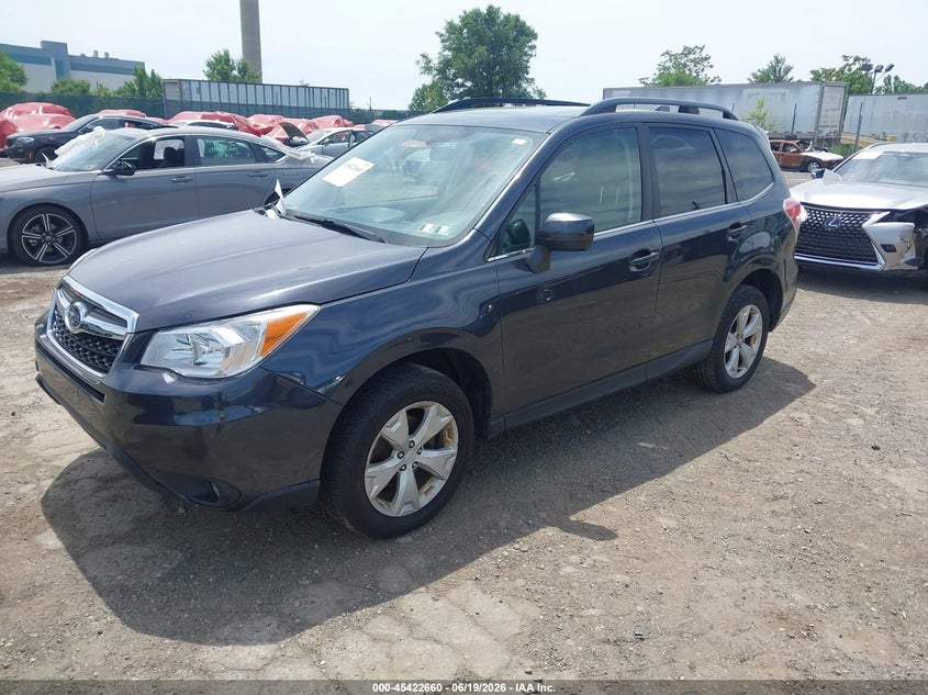 2016 Subaru Forester, Обычный износ, IAAI, VIN JF2SJAHC7GH495658 — фото 2