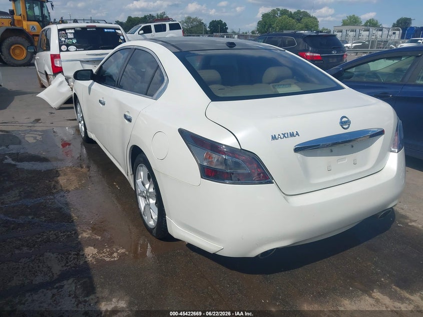 2013 NISSAN MAXIMA SEDAN 3.5L V-6 DOHC, VVT, 290HP