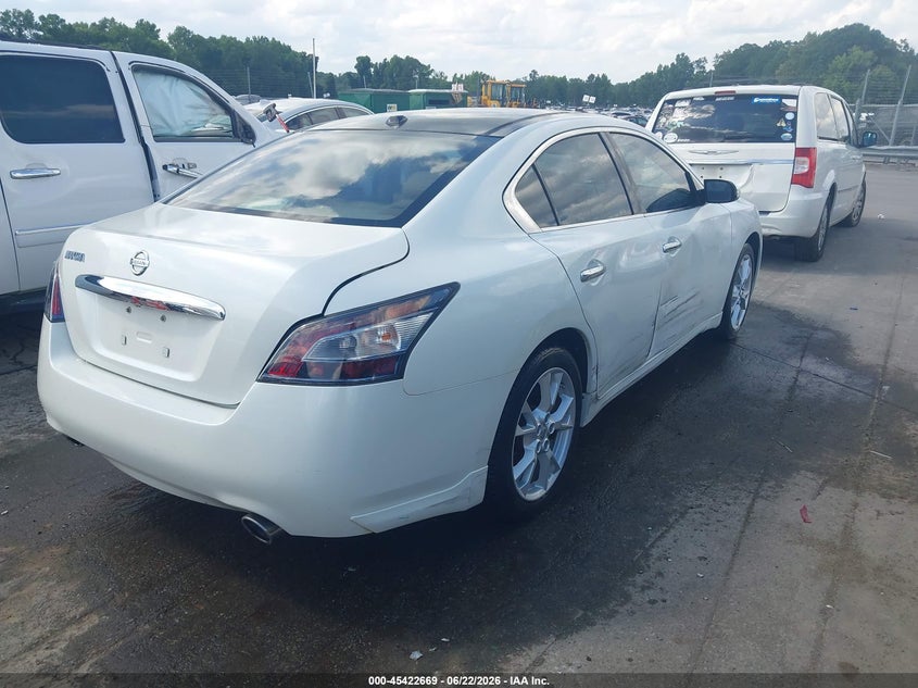 2013 NISSAN MAXIMA SEDAN 3.5L V-6 DOHC, VVT, 290HP