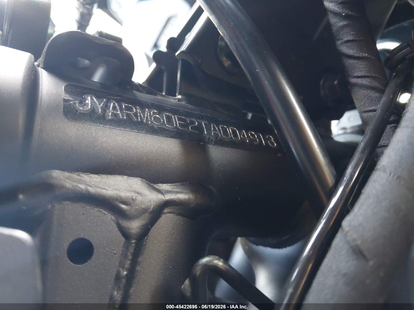 2026 Yamaha Yzfr7 VIN: JYARM60E2TA004913 Lot: 45422696