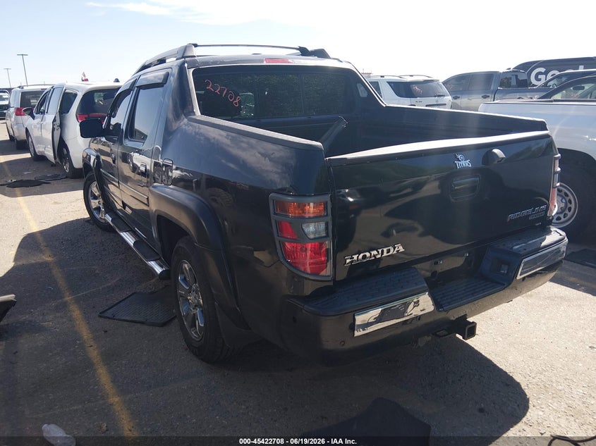 2008 HONDA RIDGELINE auction photo 3