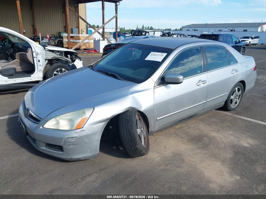 2007 Honda Accord 2.4 Lx 1HGCM56487A103049 photo 1