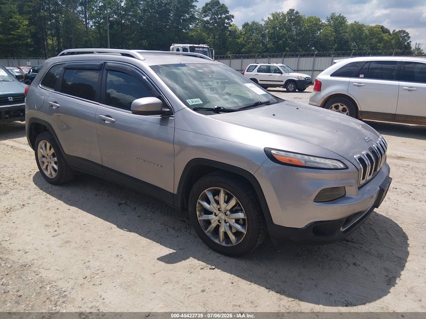 Vin: 1c4pjldb5gw165252, lot: 45920791, jeep cherokee limited 20161