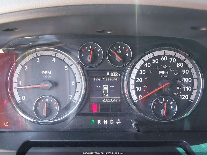 2012 RAM 1500 TRUCK 4.7L V-8 310HP