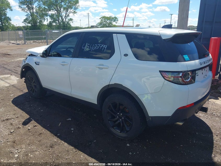 2017 LAND ROVER DISCOVERY SPORT auction photo 3