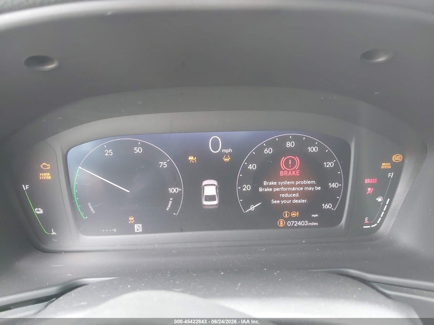 2024 HONDA ACCORD HYBRID auction photo 7